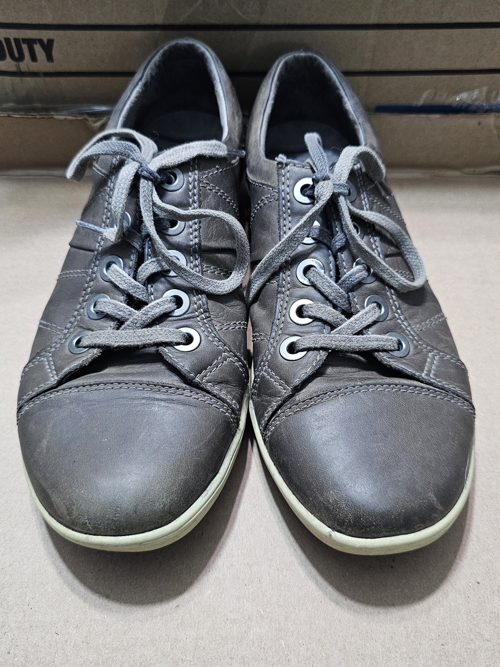 Josef Seibel Women's Green Lace-Up Casual Sneakers Size 38(7-7.5)